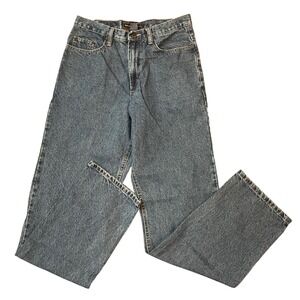 Real Ranch Workwear Jeans Mens Blue Straight Leg Denim 31x34